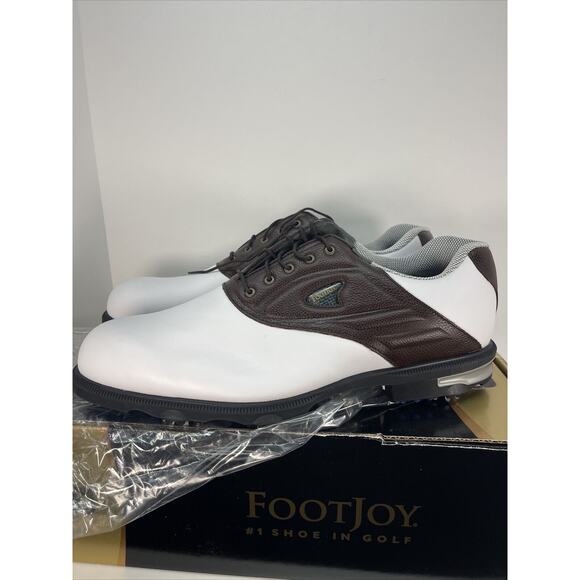 Footjoy GF: II ECL Leather System, Size 14 medium - Mens Golf Shoes 59961